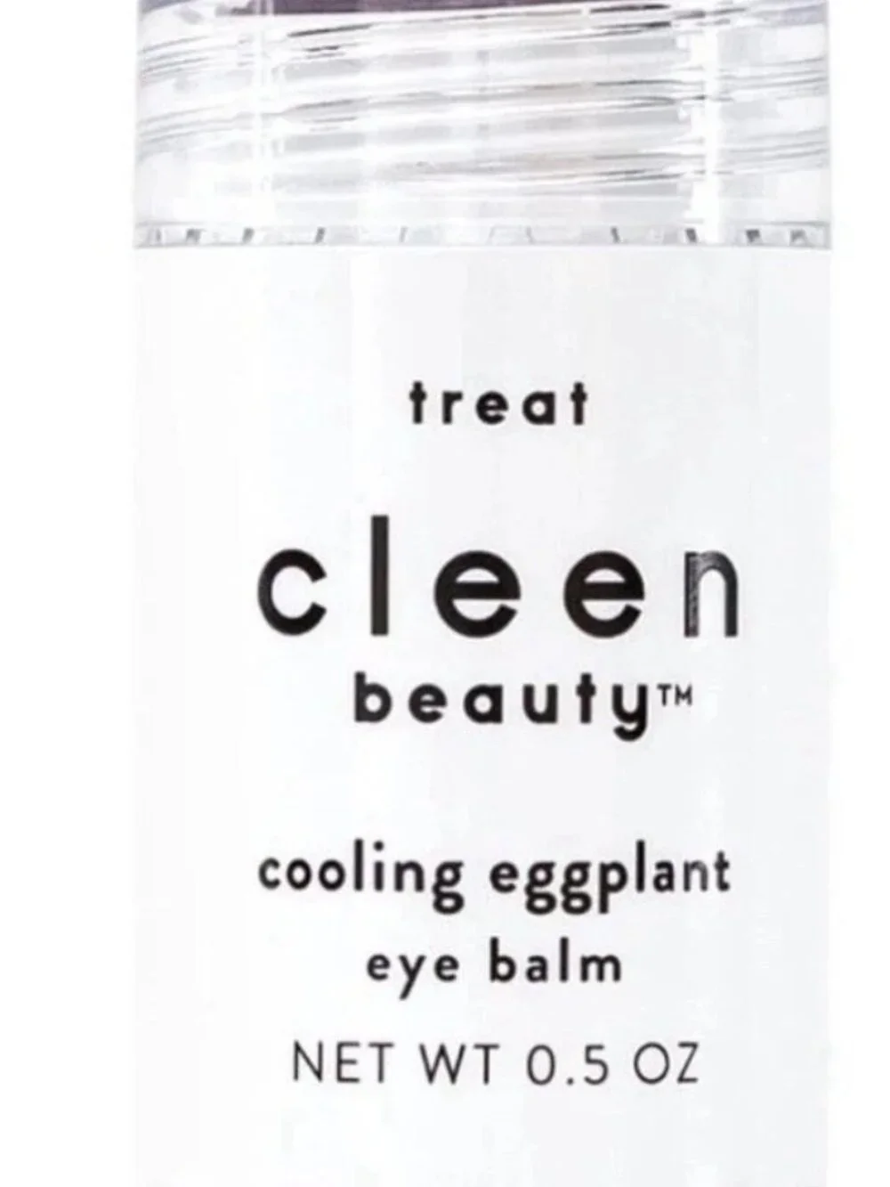 Cleen beauty Cooling Eggplant Under Eye Balm Net wt. 0.5 oz. Hydrate, Depuff - Picture 6 of 6